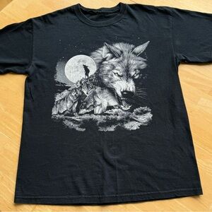 Retro Wolf Pack Tshirt